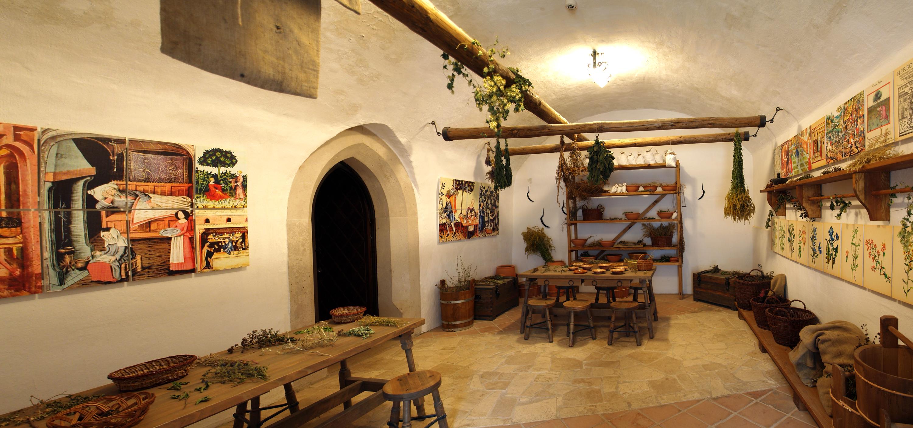 Fűszerek világa- a Diósgyőri vár egyik tematikus szobája