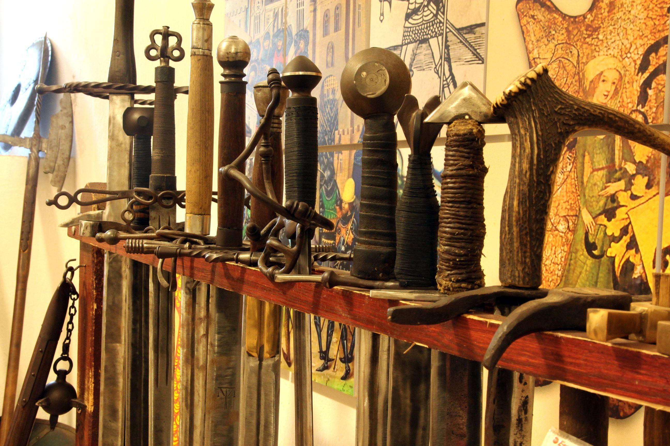 Fémműves műhely a Diósgyőri várban