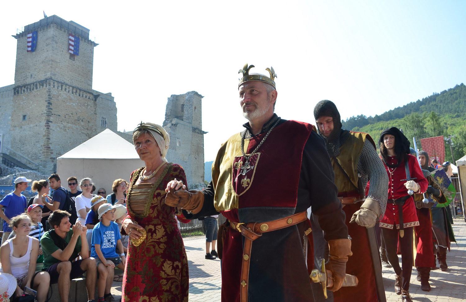 Knights' combat show- Order of the Golden Spur of Diósgyőr