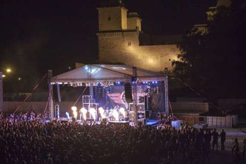 Tankcsapda koncert a Lovagi Tornák Terén