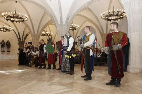 Das Fest die venezianische Schlussfolgerung des Friedens