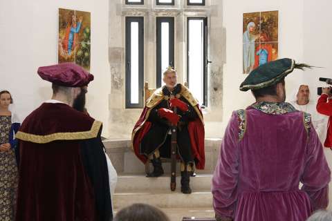 Das Fest die venezianische Schlussfolgerung des Friedens