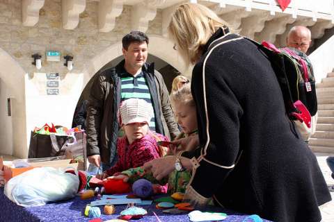 Ostern in der Burg Diósgyőr